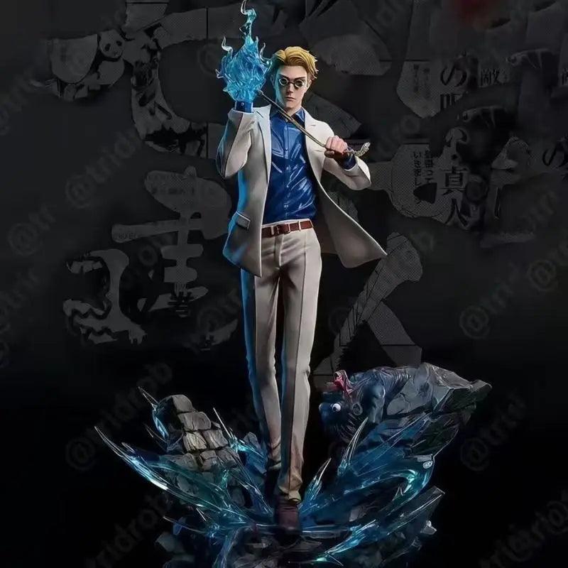 Anime Gk Jujutsu Kaisen Fantasy Nanami Kento Standing Posture Trendy Toy Statue Scene Model Figurine Boys Birthday Gift Ornament