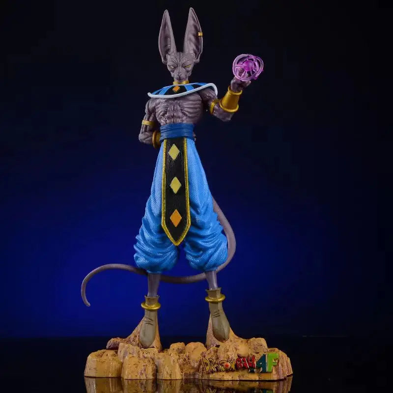 30cm Dragon Ball Z Figures Super God of Destruction Beerus Action Figures Collection Decoration Model Statue Toys Birthday Gift