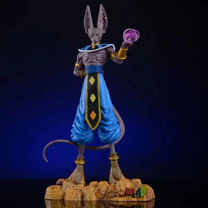 30cm Dragon Ball Z Figures Super God of Destruction Beerus Action Figures Collection Decoration Model Statue Toys Birthday Gift
