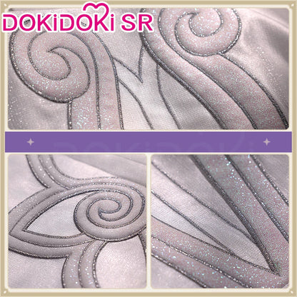 IN STOCK Cyrene Cosplay Costume Game Honkai: Star Rail【S-2XL】DokiDoki-SR HSR Metal Accessories Cyrene Wig Plus Size