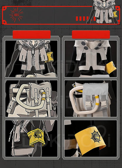 Riyo Rudo Cosplay Anime Gachiakuta【XS-3XL】DokiDoki-R Women Men Costume Rudo Surebrec Li Glaze Riyo Cosplay Wig Plus Size