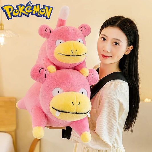 45/60/80CM Big Size Pokemon Slowpoke Plushies Cartoon Anime Plush Soft Doll Pillow Kawaii Stuffed Plushie Give Gift To Children