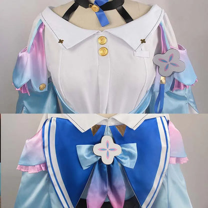 Honkai Star Rail March 7th Cosplay Costume Big Size Cotton Polyester