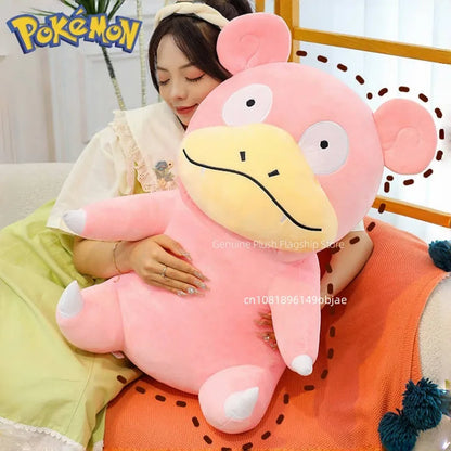 30/50/70cm Big Size Pokemon Slow Poke Anime Plush Stuffed Doll Room Decoration Plushies Kawaii Pillow Ornaments Children's Gifts