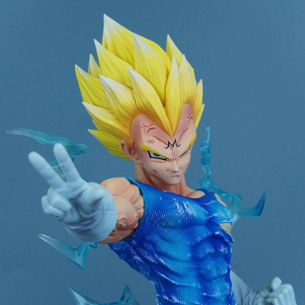 31.5cm Anime Dragon Ball Majin Vegeta PVC Action Figure Statue Desktop Ornament Model Toy Gift