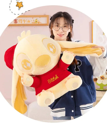 35/60CM Disney Lilo & Stitch Doll Cartoon Plush Toy Cute Anime Soft Stuffed Kawaii Golden Stich Plushie Kids Birthday Gifts