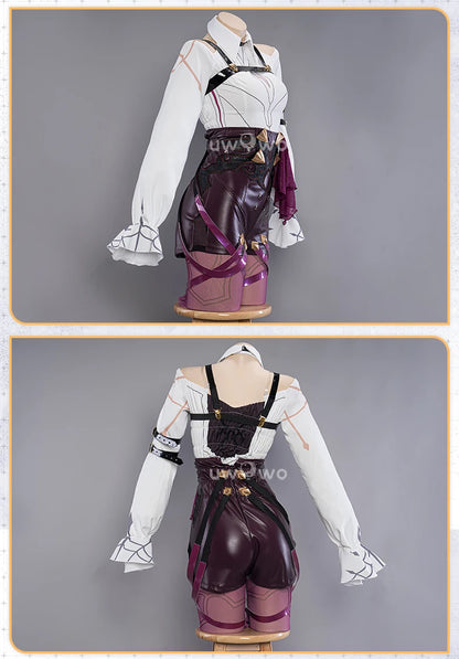 IN STOCK  UWOWO Cosplay Kafka Honkai: Star Rail Kafka Cosplay Costume スターレイル Honkai Impact Cosplay Role Play Outfit