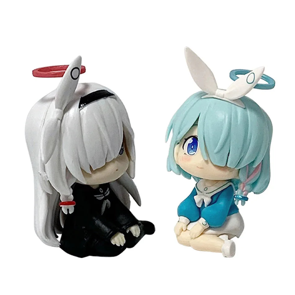 New Arrival: Chibi Anime Figures – Plana / Arona from Blue Archive | Collectible Display Pieces, Christmas/New Year Gifts