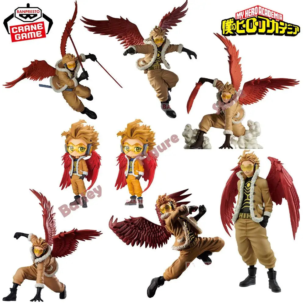 Bandai Banpresto My Hero Academia Hawks PVC Model 10-25 cm