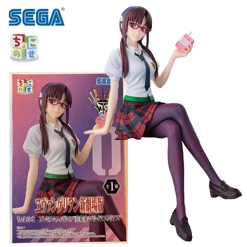 Bandai Evangelion Makinami Mari Illustrious 14CM PVC Model