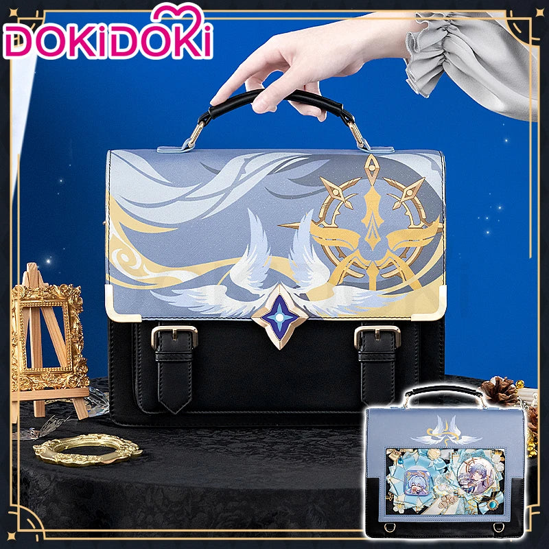 Sunday Elysia Doujin Bag Game Honkai Star Rail DokiDoki Sunday Cosplay Props School Bag HSR Itabag Halloween