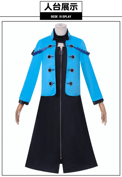 Anime Movie Virgin Punk Kanpi Ubu Cosplay Costume Uniform Jacket Dress Headwear Halloween Party for Women Girls Carnival Props