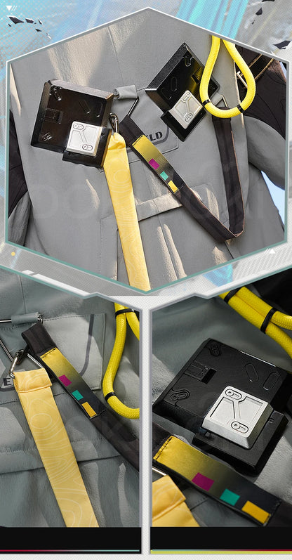 Endministrator A B Cosplay Costume Game Arknights DokiDoki-SR Men Endministrator Cosplay Mask Halloween