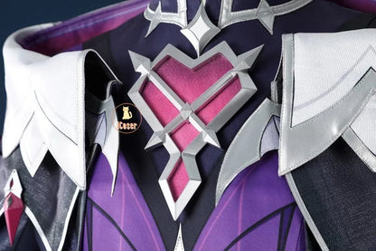 Genshin Impact Durin Cosplay Costume Wig Uniform Headwear Wings Festival Halloween Party for Women Men Girls Role Play Outfit