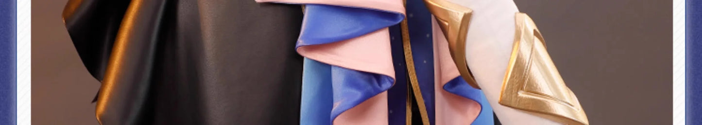 Honkai Star Rail Cipher Cosplay Costume Wig Dress Cifera Tail Amphoreus Luminous Props Halloween Party Women Girls Metal Props