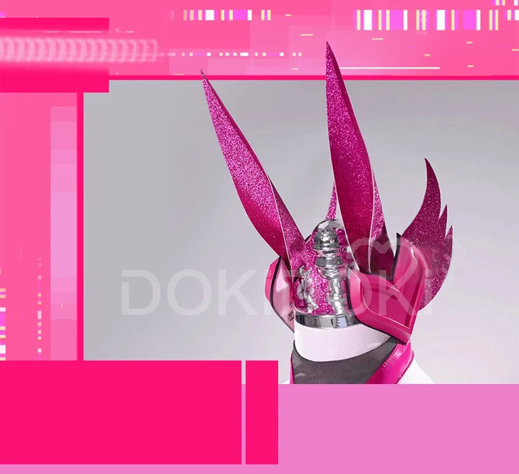 Dva Cosplay Costume Game DokiDoki-R Women Pink Dress Sexy Dva Costume Halloween Cosplay