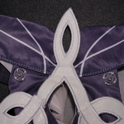 Genshin Impact Nicole Reeyn Cosplay Costume Wig Dress Hat Hexenzirkel Halloween Party for Women Girls Role Play Game Outfit Prop