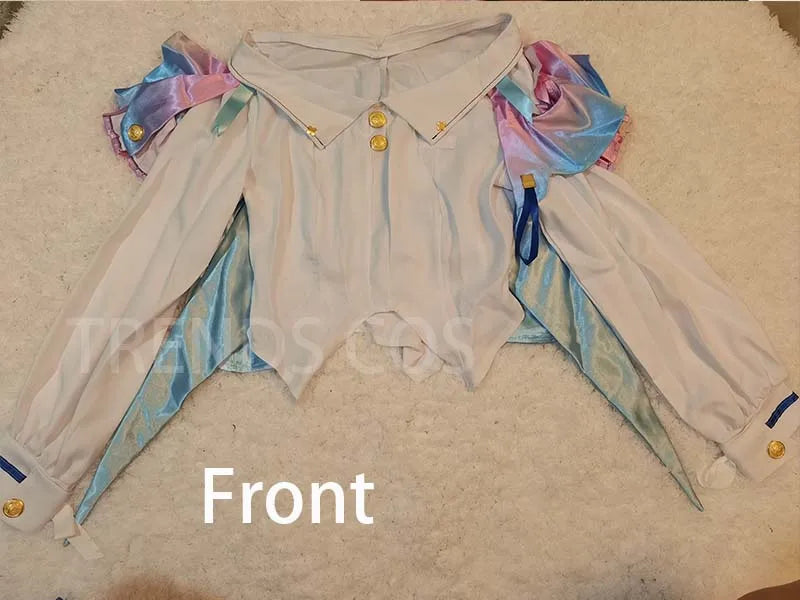 Honkai Star Rail March 7th Cosplay Costume Big Size Cotton Polyester