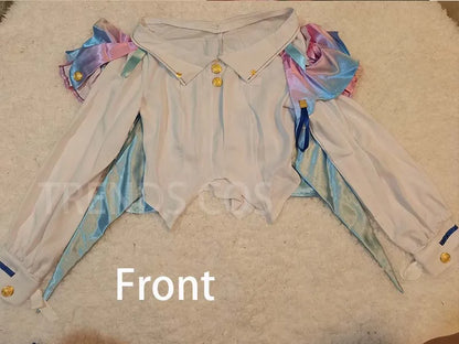 Honkai Star Rail March 7th Cosplay Costume Big Size Cotton Polyester