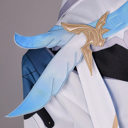 Genshin Impact Lumine Aether Costume Women Polyester Set