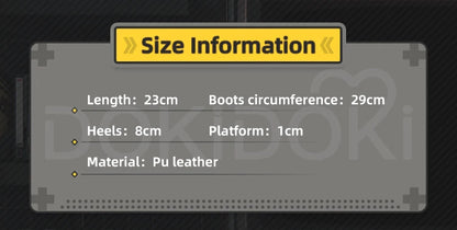 IN STOCK Ukinami Jane Doe Vivian Ellen Joe Hoshimi Miyabi Nicole Wise Cosplay Shoes Game Zenless Zone Zero DokiDoki-SR ZZZ Shoes