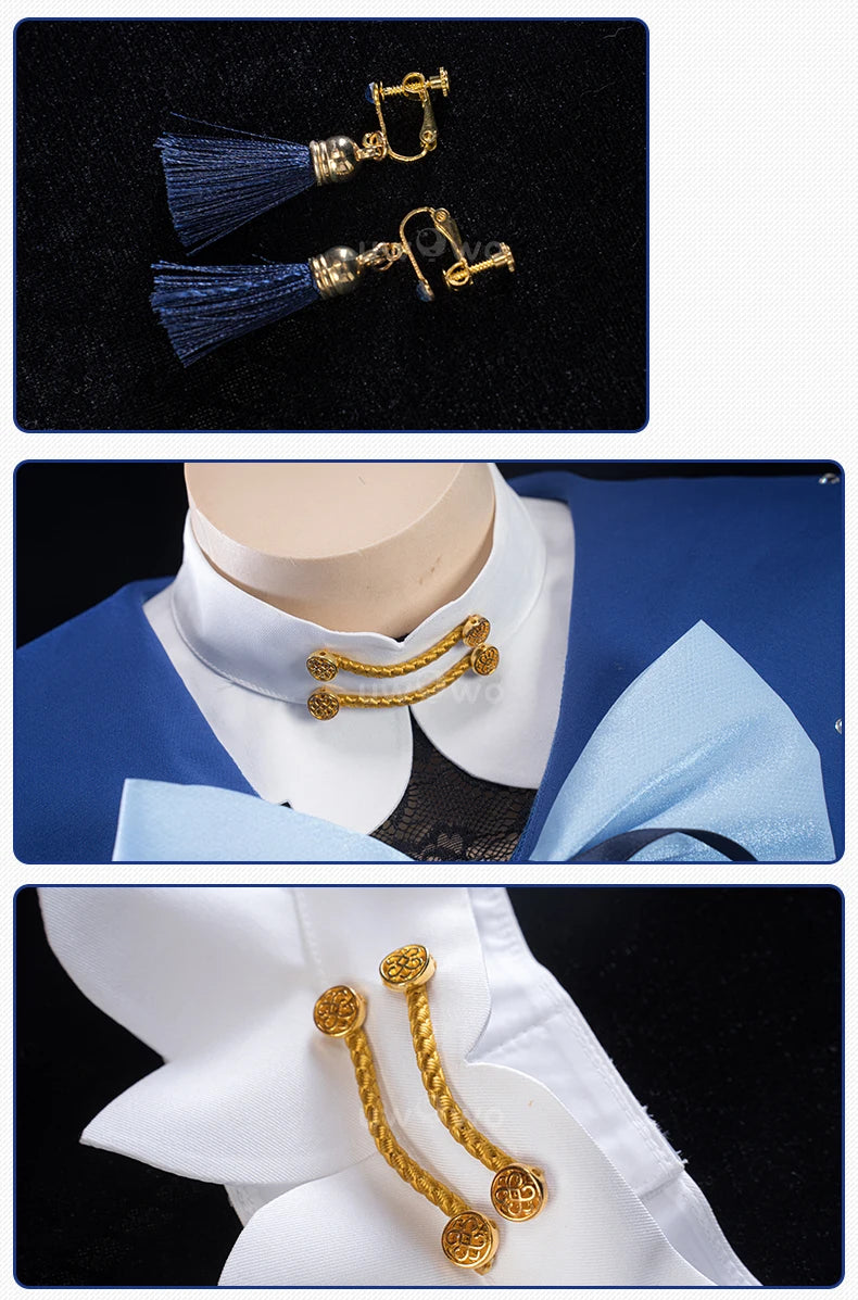 LAST BATCH UWOWO Genshin Impact Fanart Furina Chinese Style Lolita Dress Cosplay Costume