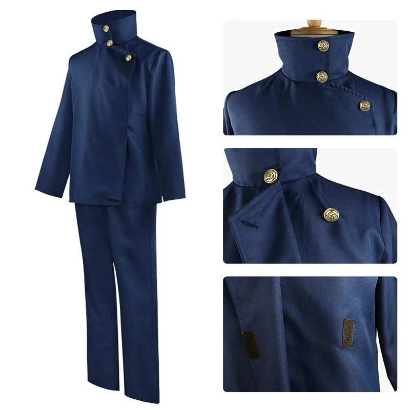 HOMCHEE TRENDS CosCN Itadori Yuji Cosplay Set Adult Cotton Polyester
