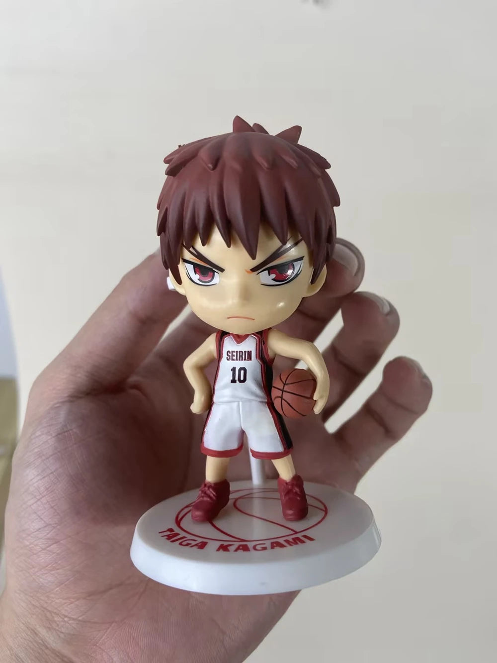 10cm Kuroko’s Basketball Q Version Anime PVC Action Figure Toy Birthday Gift - Kagami Taiga / opp