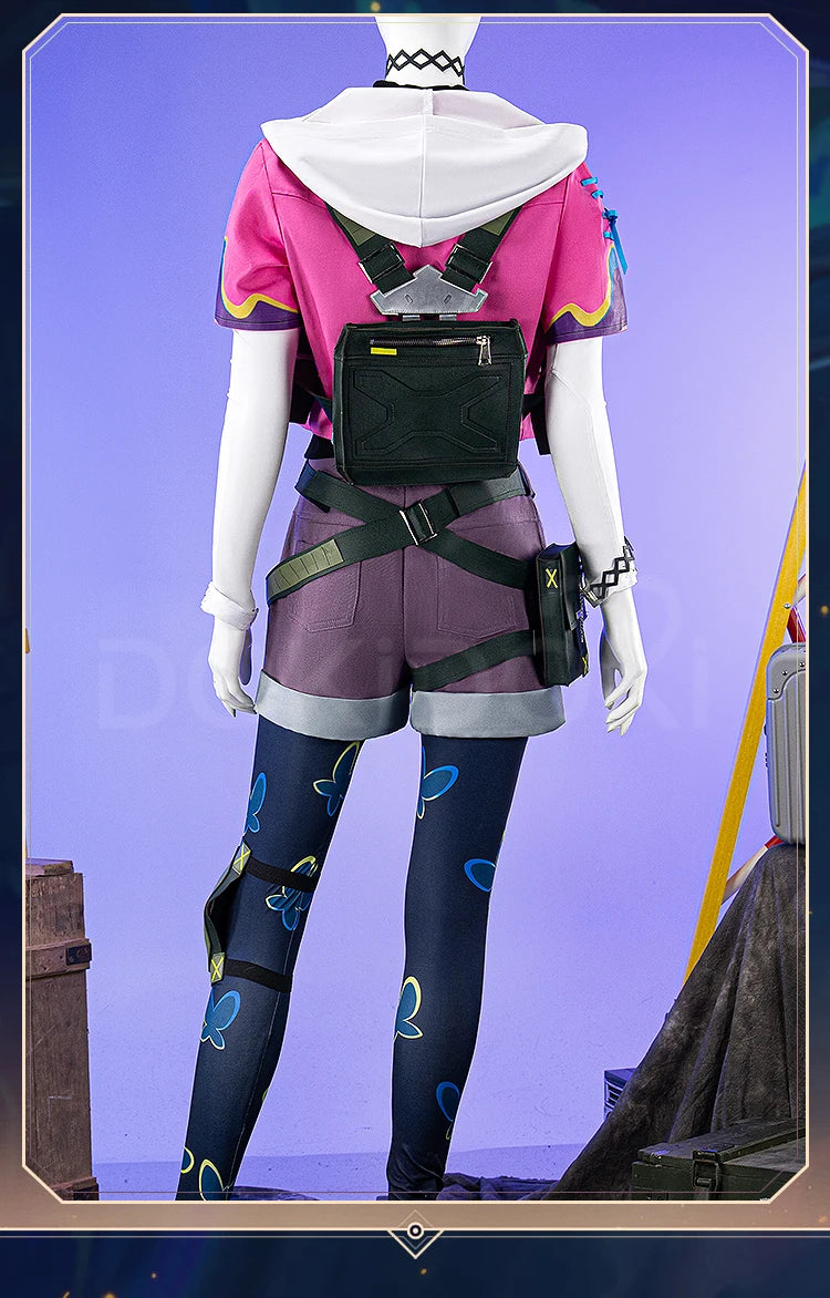 Clove Omen Cosplay Costume Game Cosplay【XS-3XL】DokiDoki-R Clove Halloween Cosplay Women Men Costume Plus Size Christmas