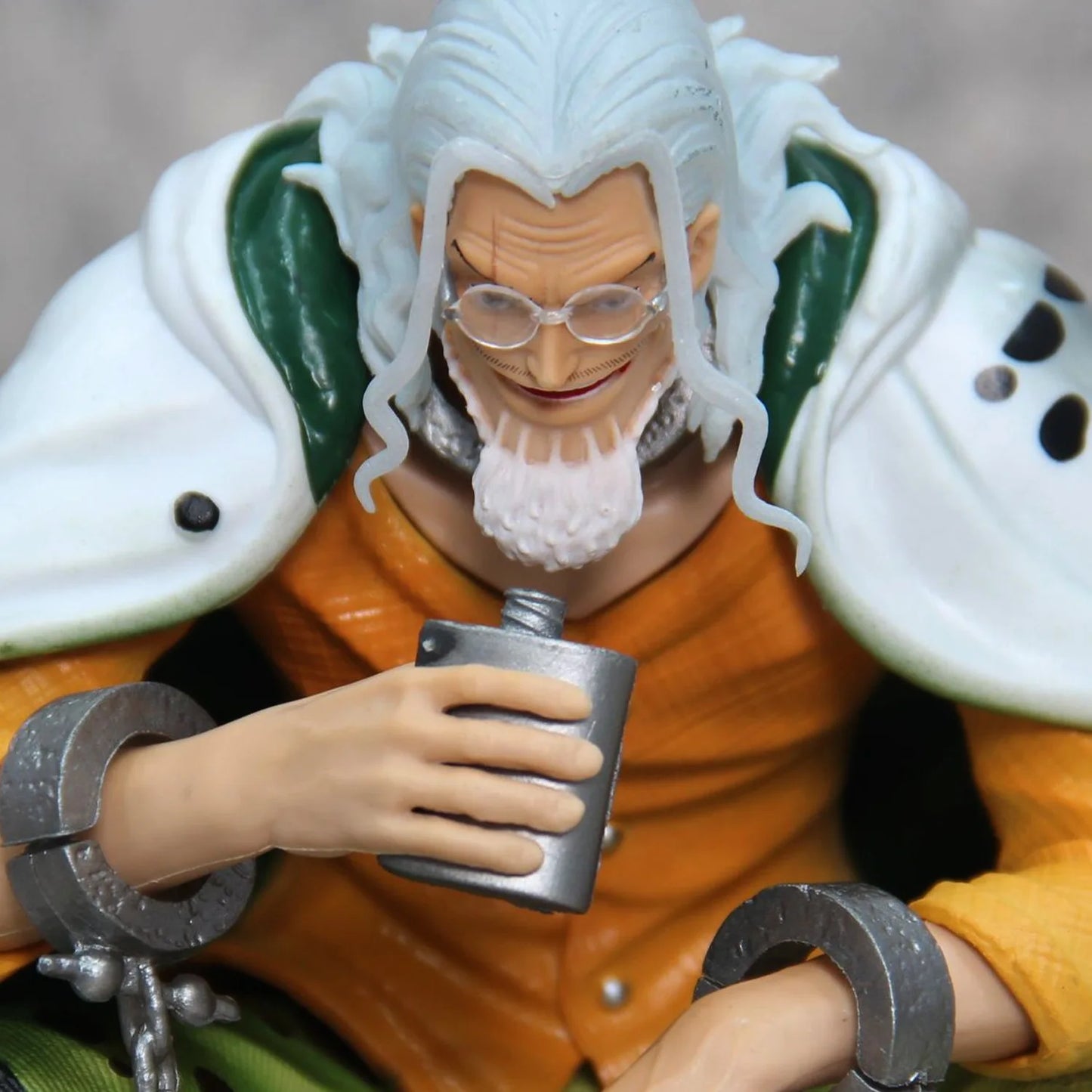 15cm Anime One Piece Silvers Rayleigh Action Figures Pvc Model Statue Room Collection Decoration Ornament Toys Birthday Gifs
