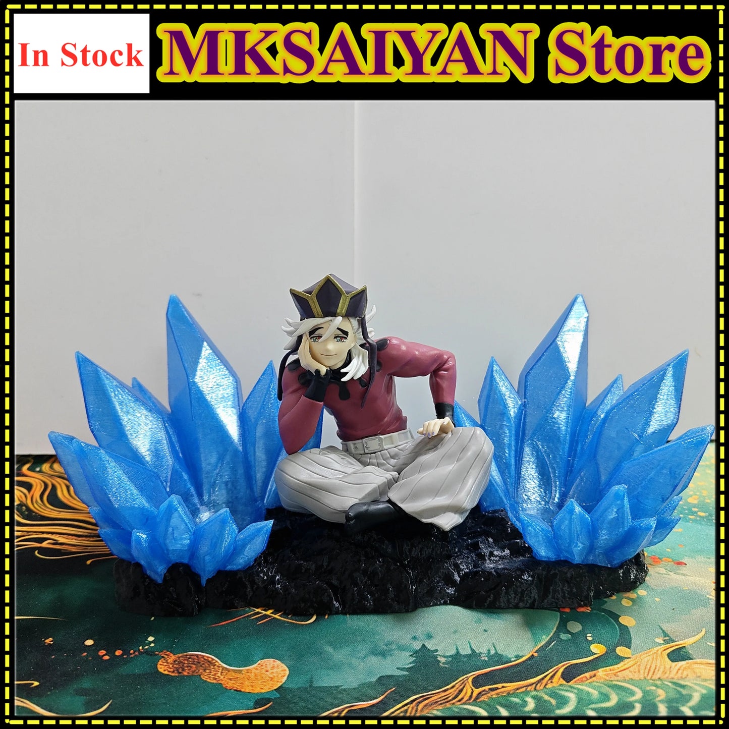 Demon Slayer Douma DOMA Action Figure Toys PVC Model Collection Toys Kimetsu no Yaiba Infinity Castle Anime Figurine