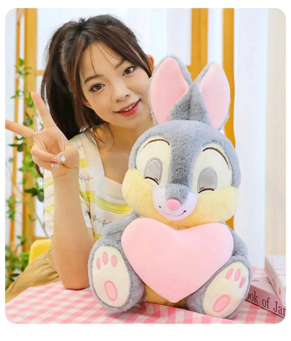 95cm Large Big Size Disney Judy Love Hug Rabbit Cartoon Anime Plush Stuffed Doll Kawaii  Plushies Ornaments Children's Gifts