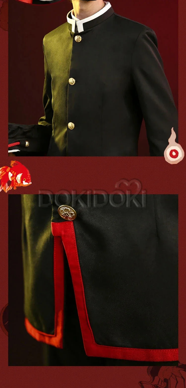 Hanakoo-kunn Cosplay Costume Anime Cosplay DokiDoki-SR Men School Uniform Costume Yugi Amane