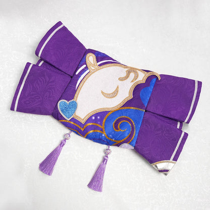 iCoser Genshin Impact Yumemizuki Mizuki Cosplay Costume Wig Dress Headwear Tail Natlan Halloween Party for Women Girls Cos Props