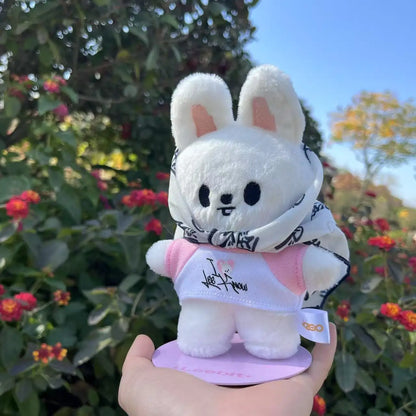 Skzoo Cartoon Stuffed Animals Plush Doll Korean Wolfchan Leebit Dwaekki Hanquokka Jiniret Bbokari Stray Kids Fans Gift Toy