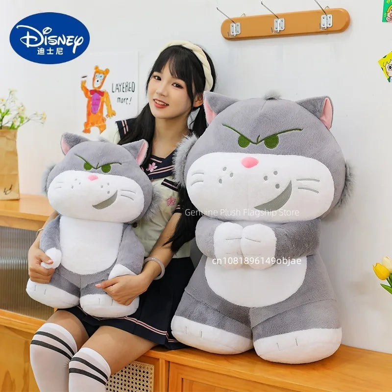 35/50/60cm Big Size Lucifer Disney Anime Plush Stuffed Doll Kawaii Room Decoration Plushie Children Pillow Ornament Holiday Gift