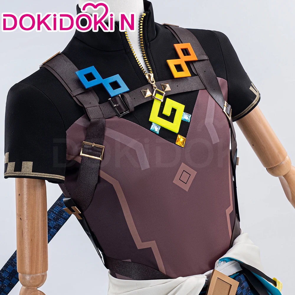 IN STOCK Kinich Costume Game Genshin Impact Cosplay【XS-3XL】DokiDoki-N Men Huitztlan Natlan Kinich Costume Cosplay Plus Size