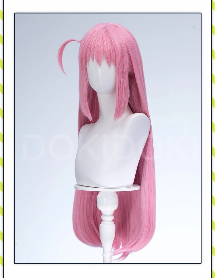 IN STOCK Gotou Hitori Wig Anime Bocchi the Rock! DokiDoki Cute Pink Short Hair Gotou Hitori Childhood Women Cosplay Wig