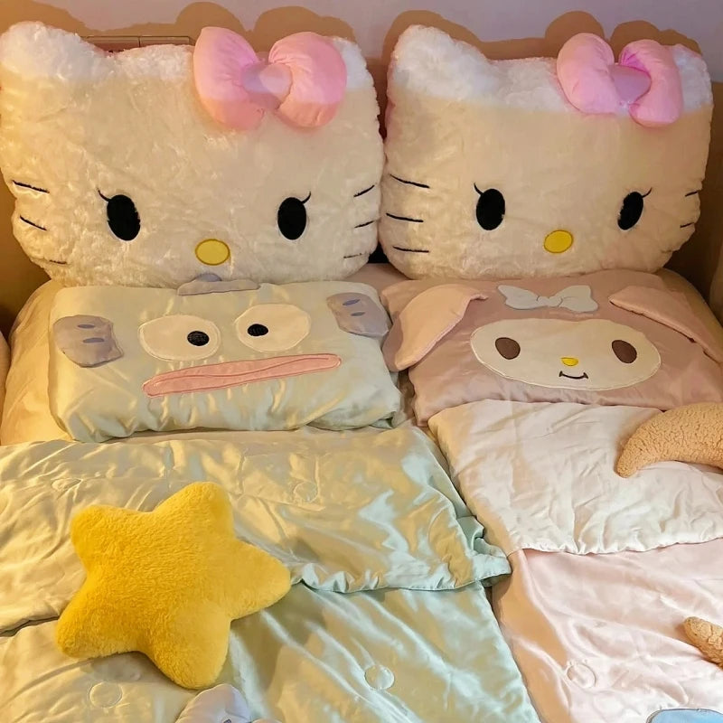 Big Size Hello Kitty Back Cushion Very Soft Sanrio Throw Pillow Sofa Bed Bedside Cushion Home Decor Gifts Girl Washable