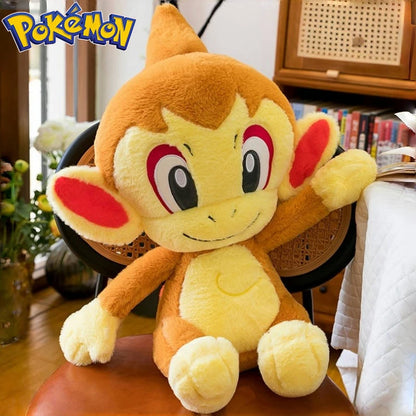 30/40/50CM Big Size Pokemon Chimchar Plushies Cartoon Anime Plush Pillow Soft Doll Kawaii Stuffed Plushie Ornament Children Gift