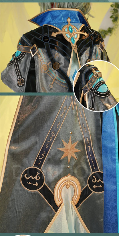 IN STOCK Anaxa Cosplay Costume Game Honkai: Star Rail【S-3XL】DokiDoki-R Halloween HSR Amphoreus Anaxa Costume Plus Size