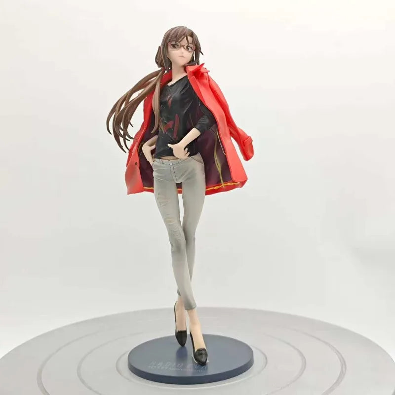 Anime NEON GENESIS EVANGELION Ayanami Rei Figurine Asuka Langley Soryu Action Figure PVC Stance Statue Collection Model Toy Gift
