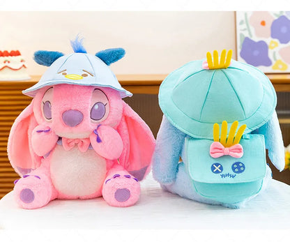 30/40/50cm Big Size Disney Stitch Anime Plush Stuffed Doll Kawaii PigletPlushies Room Decoration Children's Pillow Holiday Gifts
