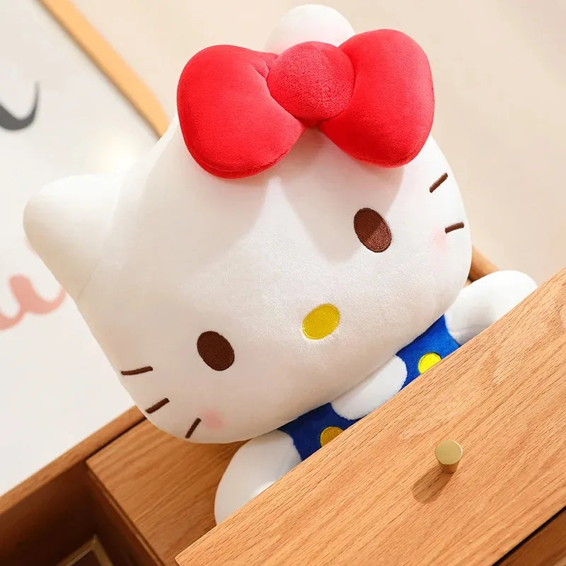 4style Hello Kitty Anime Hello Kitty Stuffed Toys Plushier Soft Pillow Birthday Gifts For Girls Kawaii Hello Kitty Plush Dolls