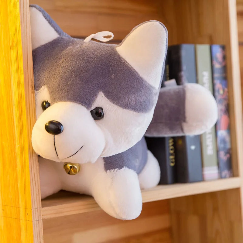 25cm Kawaii Husky Stuffed Animals Dog Plush Toy Wolf Soft Cartoon Plush Lovely Children Kids Doll Fluffy Birthday Gift Child Toy