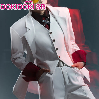 X Cosplay Costume Anime TO BE HERO X DokiDoki-SR Men X Cosplay White Suit Uniform Halloween Cosplay Costume