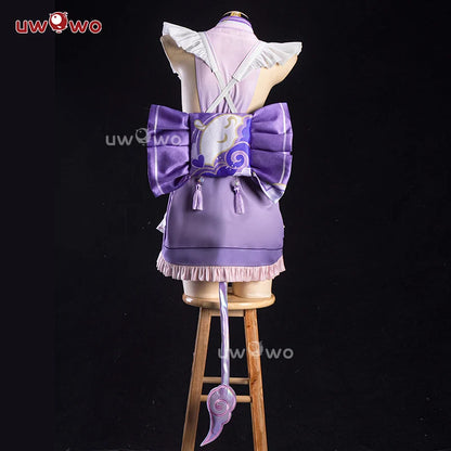 UWOWO Yumemizuki Mizuki Cosplay Game Genshin Impact Yumemizuki Mizuki Cosplay Costume Plus Size 3XL Halloween Costume