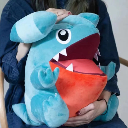 50cm Gabite Pokemon Large Plush Toys Anime Doll Cute Pillow Ornament Giant Pokémon Plushie Stuffed Gift for Children Kids