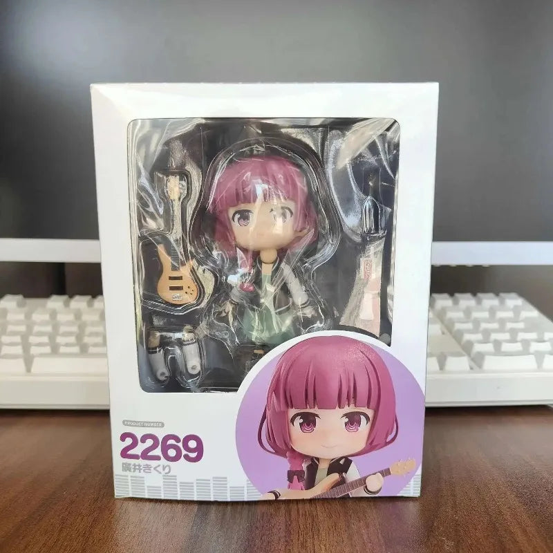 Q-version Girl Anime BOCCHI THE ROCK Gotoh Hitori Figurine Yamada Ryo Action Figures Cute Dinosaur PVC Collection Model Toy Gift