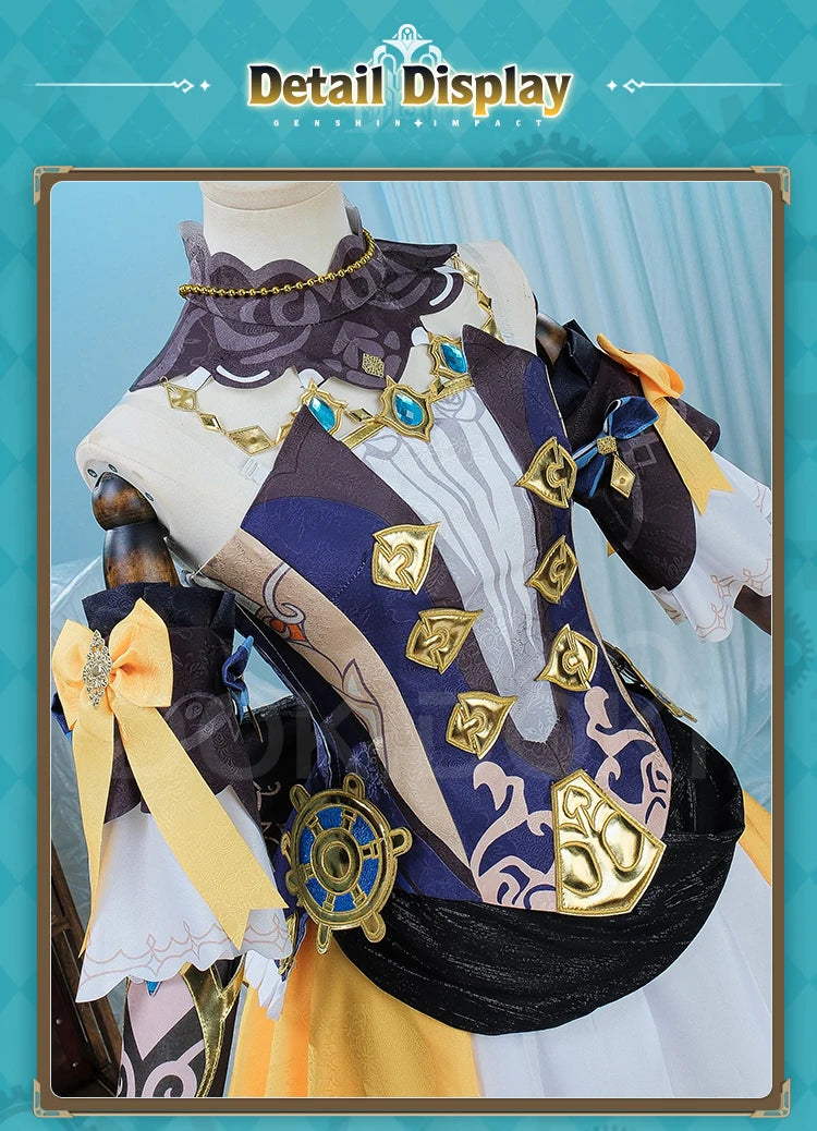 IN STOCK Furina Navia Focalors Cosplay Costume Game Genshin Impact【XS-3XL】DokiDoki-N Women Cosplay Fontaine Furina Plus Size